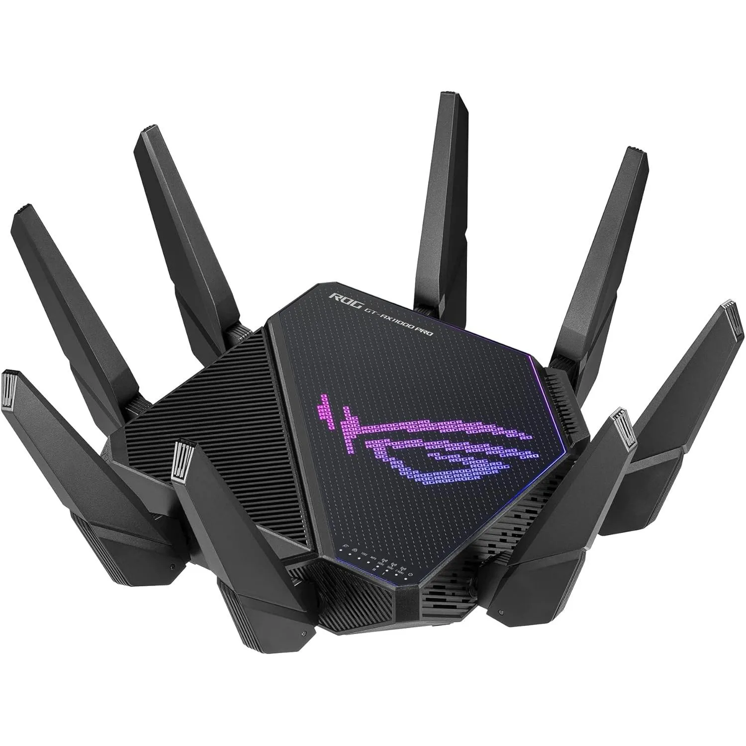 Asus Rog Rapture Gt-ax11000 Pro Tri-band Wifi 6 Gaming Router, 2.5g & 10g Ports, Asus Rangeboost Plus, 5.9ghz