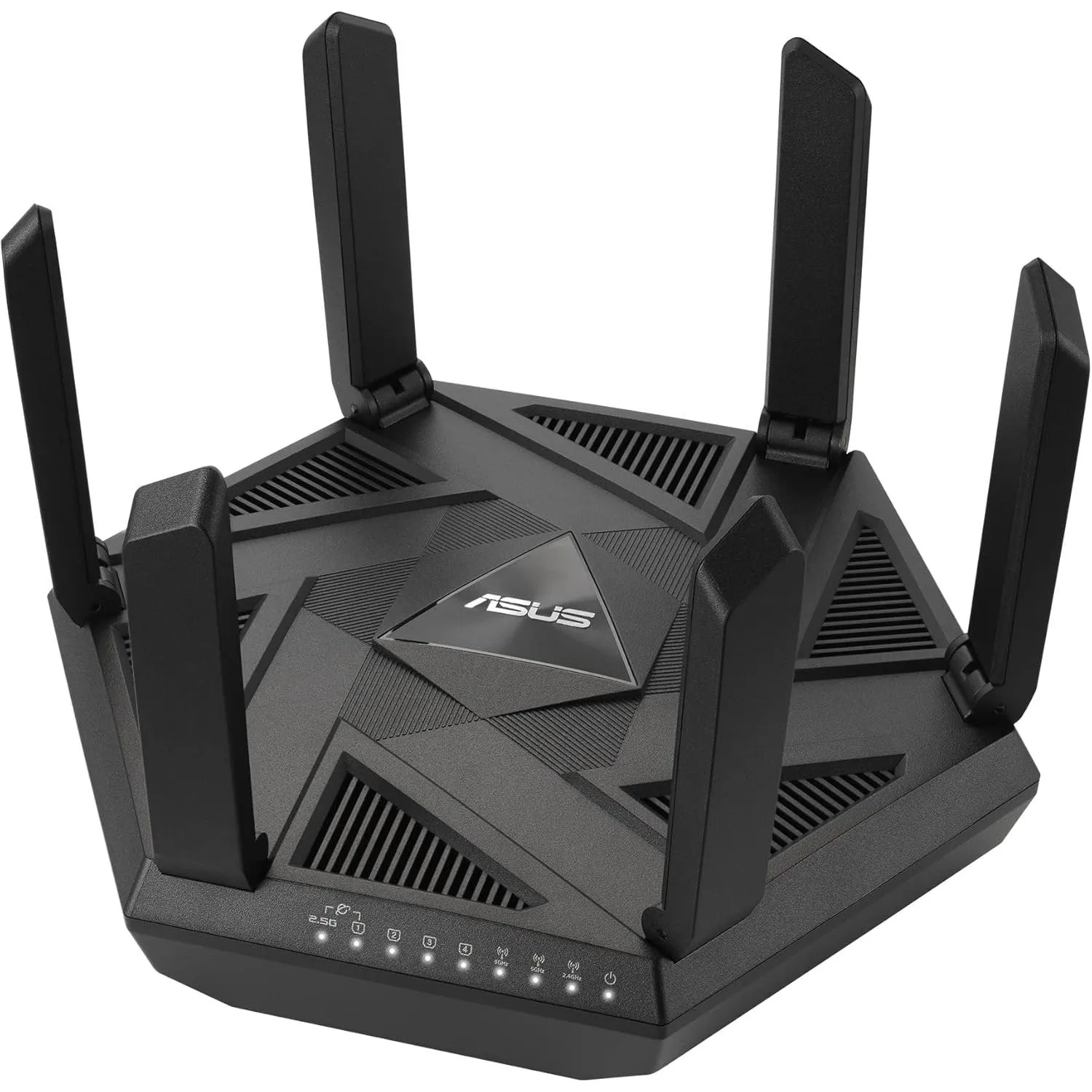 Asus Rt-axe7800 Tri-band Wifi 6e Router, 6ghz Band, 2.5g Port, Vpn, Aimesh, Safe Browsing, Parental Controls
