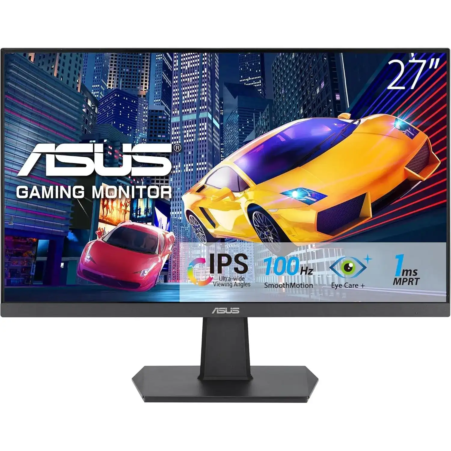 Asus Va24ehf Eye Care Gaming Monitor, 24-inch 23.8-inch Viewable, 100hz, Adaptive-sync