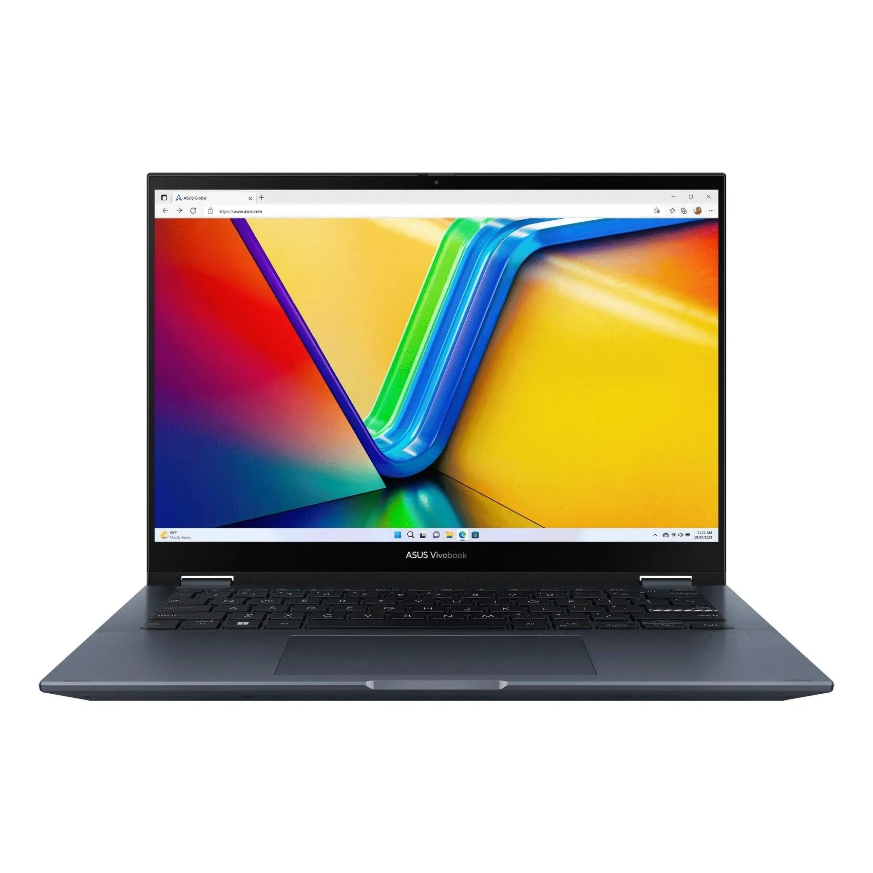 Asus Vivobook S 14 Flip 2-in-1 Laptop With 14-inch Display Amd Ryzen 7 Processor 16GB Ram 1TB Ssd Amd Radeon Graphic Card Quiet Blue
