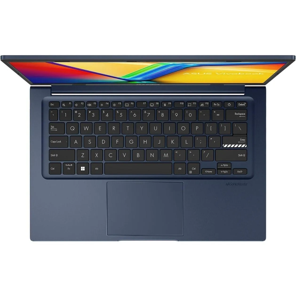Asus Vivobook X1404za-i38128, Intel Core I3-1215u, 8GB Ram, 128GB Ssd, 14-inch Fhd, Windows 11 Home In S Mode, Quiet Blue, English Keyboard International Version