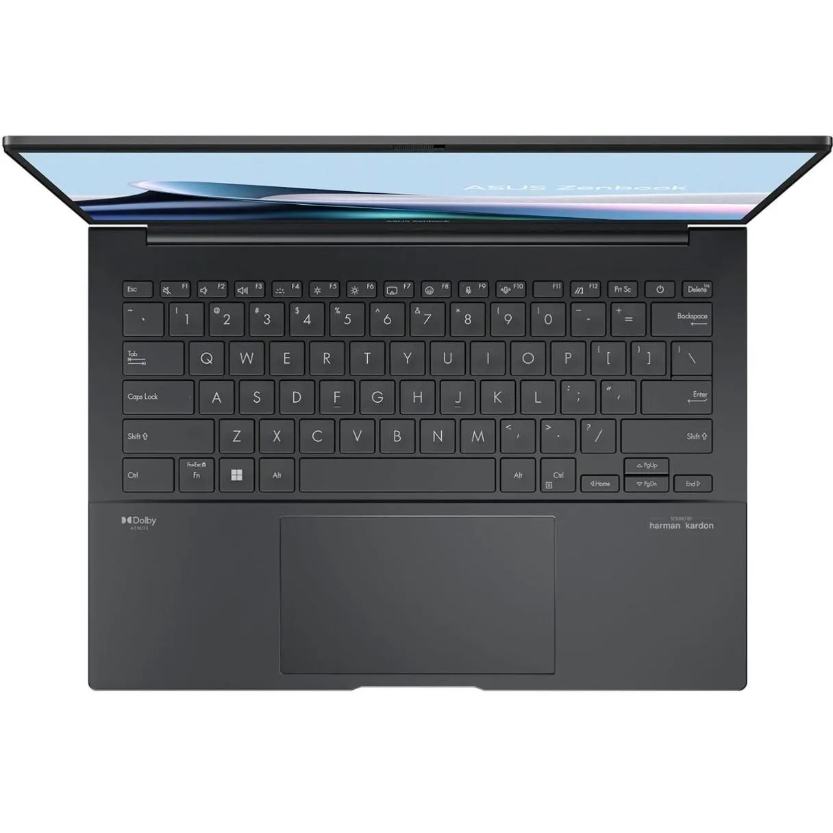 Asus Zenbook 14 Oled Q415ma-u5512, Intel Core Ultra 5 125h, 8GB Ram, 512GB Ssd, 14-inch Wuxga Touch, Windows 11, Jasper Gray, International Version