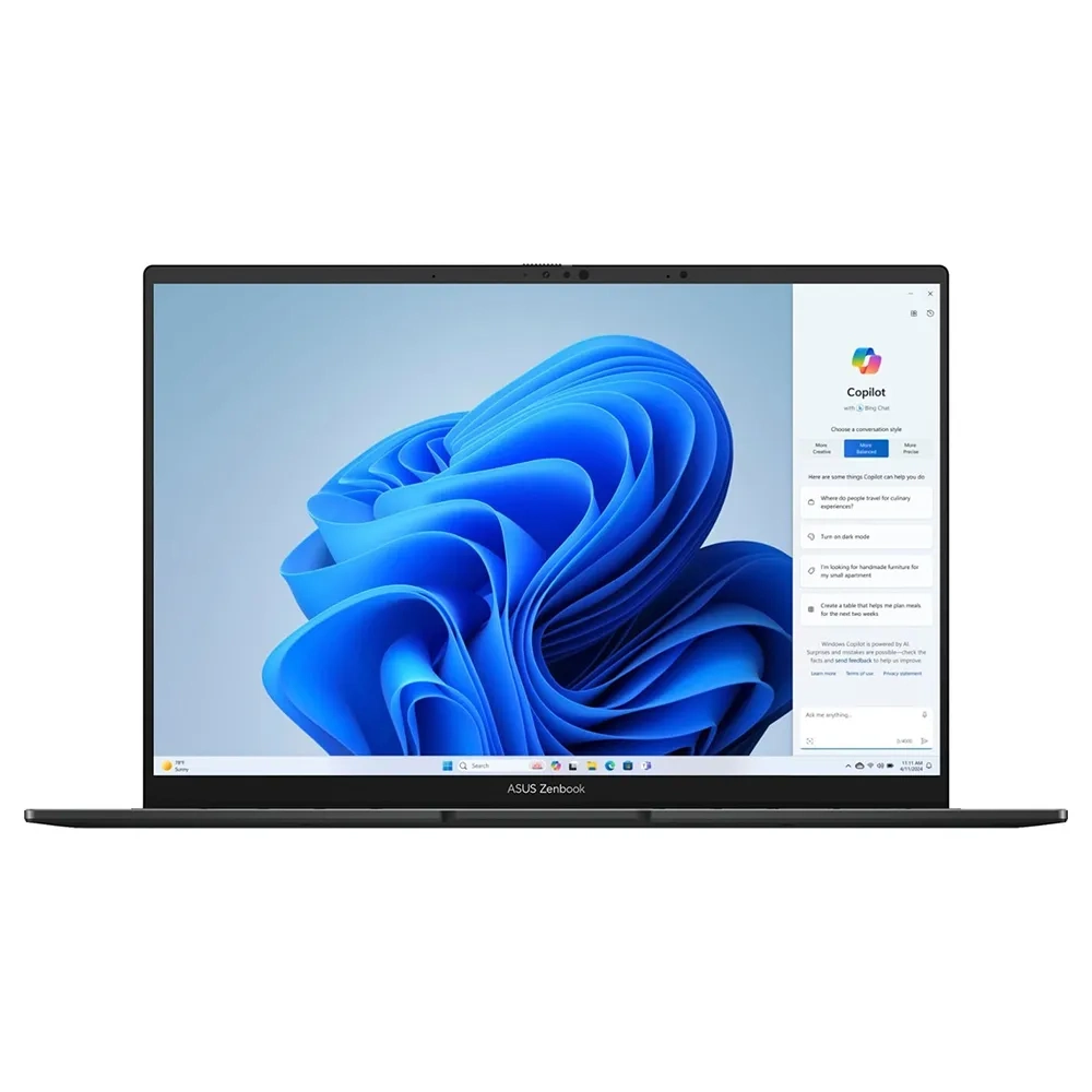 Asus Zenbook 14 Oled Q425ma-u71tb, Intel Core Ultra 7 155h, 16GB Ram, 1TB Ssd, 14-inch Wuxga Touch, Windows 11, Jasper Gray International Version