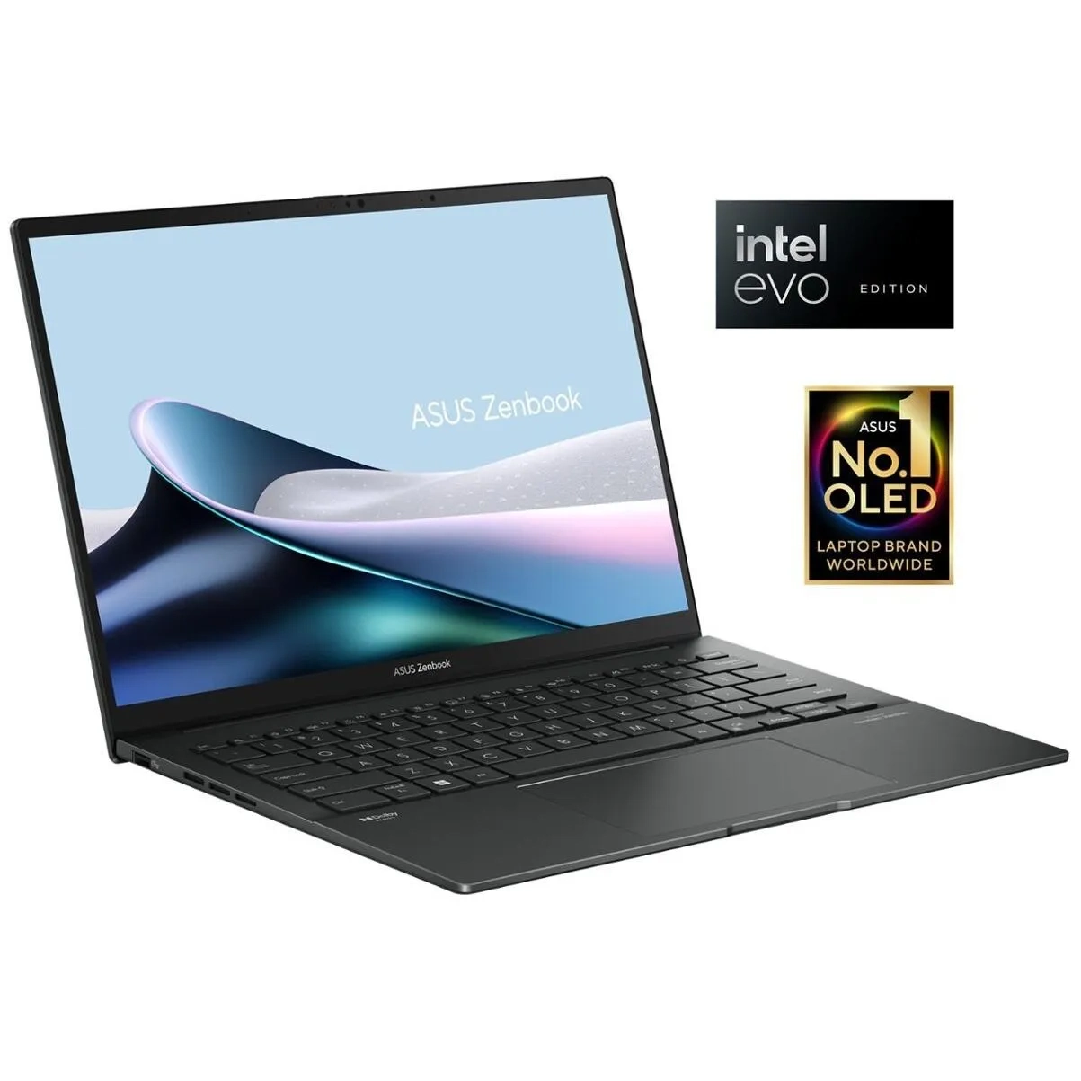 Asus Zenbook 14 Oled Q425ma-u71tb, Intel Core Ultra 7 155h, 16GB Ram, 1TB Ssd, 14-inch Wuxga Touch, Windows 11, Jasper Gray International Version
