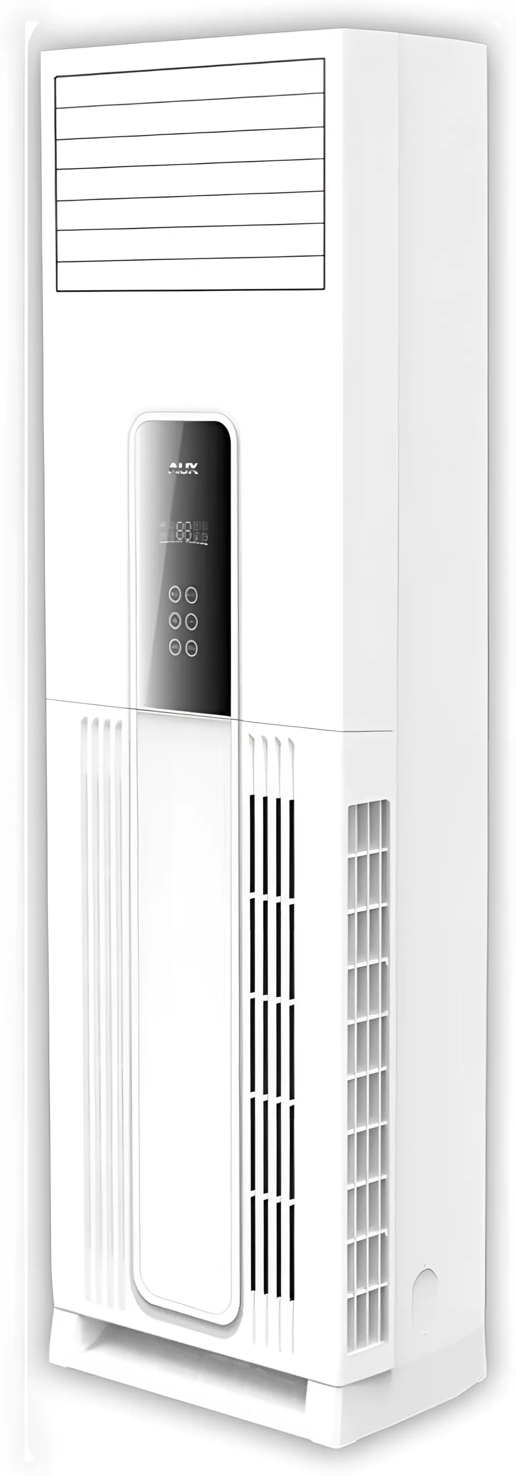 AUX Floor Standing Air Conditioner - 4 Ton (48K) R22 Hot & Cool, Gold Fin, 4 way Fan Motor