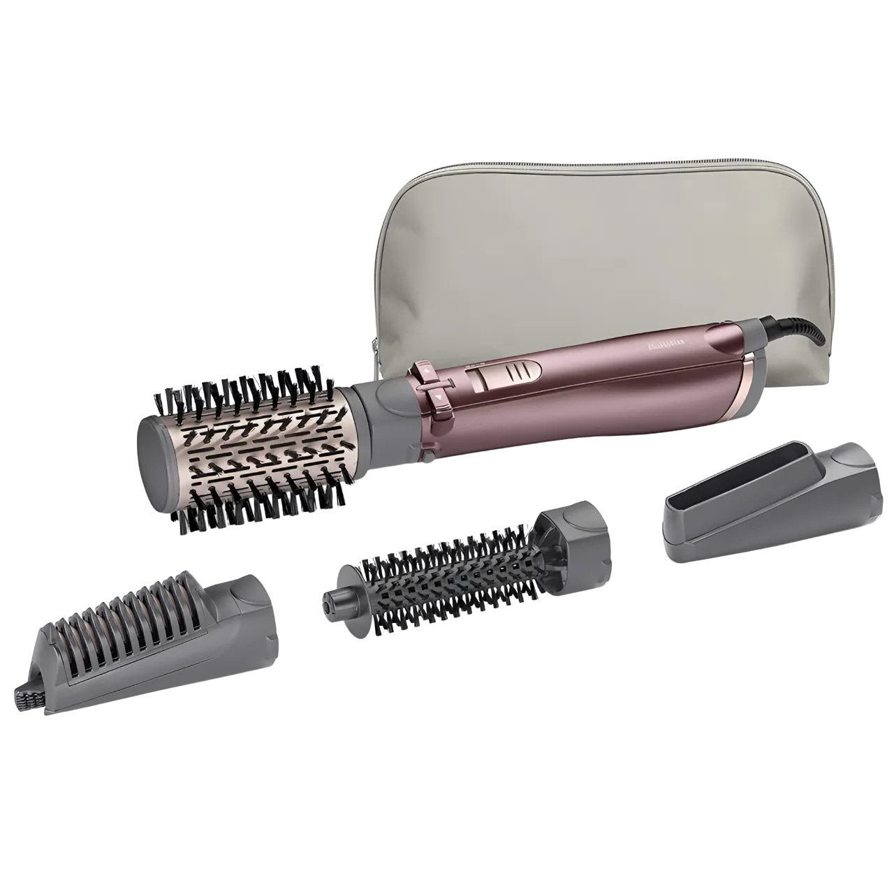 Babyliss 4 In 1 Rotating Hair Styler Brush Purple AS960