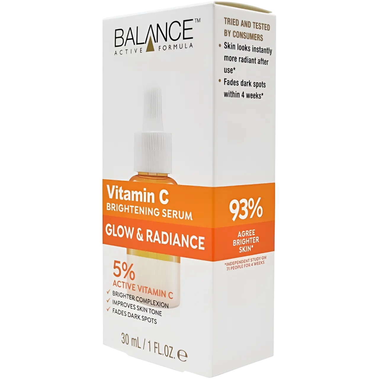Balance Vitamin C Brightening Glow And Radiance Serum, 30Ml