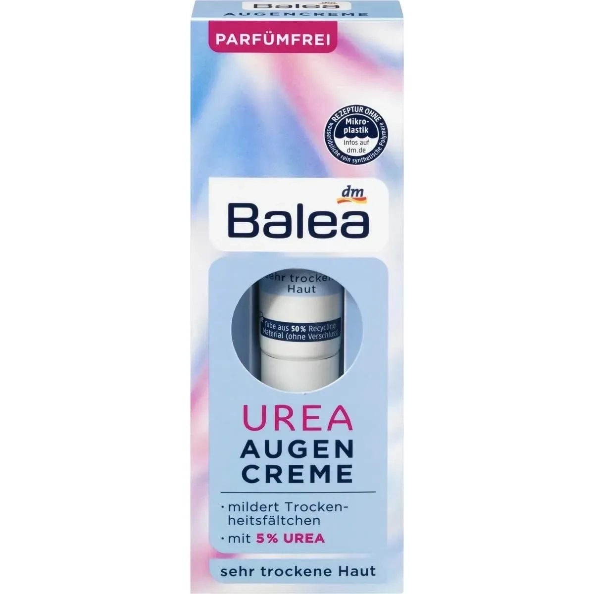 Balea Eye-Contour Cream For Very Dry Skin (5% Urea) 15Ml