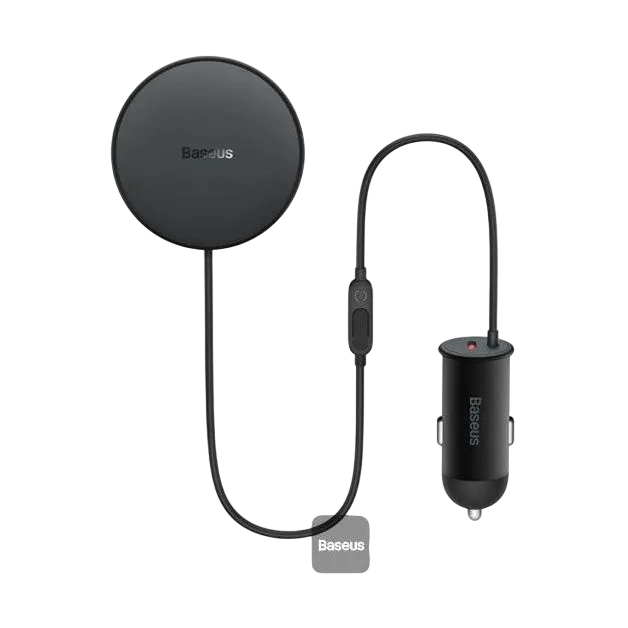 Baseus Cw01 Magnetic Wireless Charging Car Mount 40w Black C40141000111-00