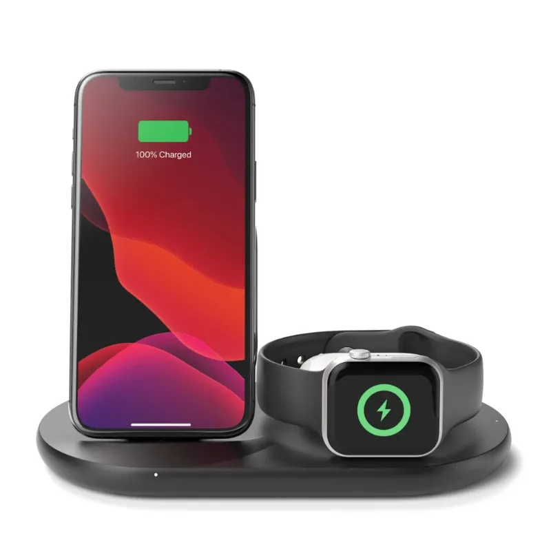 Belkin 3in1 Wireless Pad/stand/apple Watch Black
