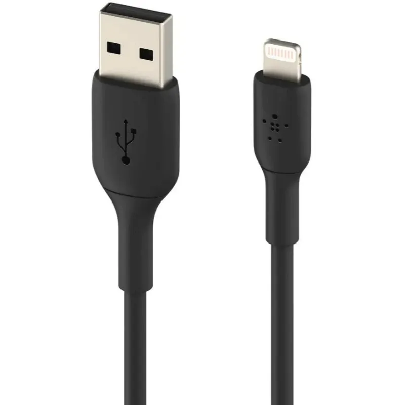 Belkin Boost Charge Usb-a To Lightning Pvc Cable 1 Meter Black