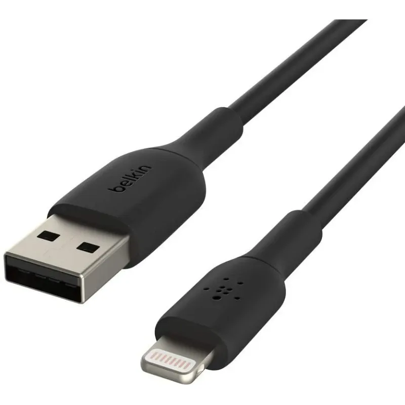 Belkin Boost Charge Usb-a To Lightning Pvc Cable 1 Meter Black