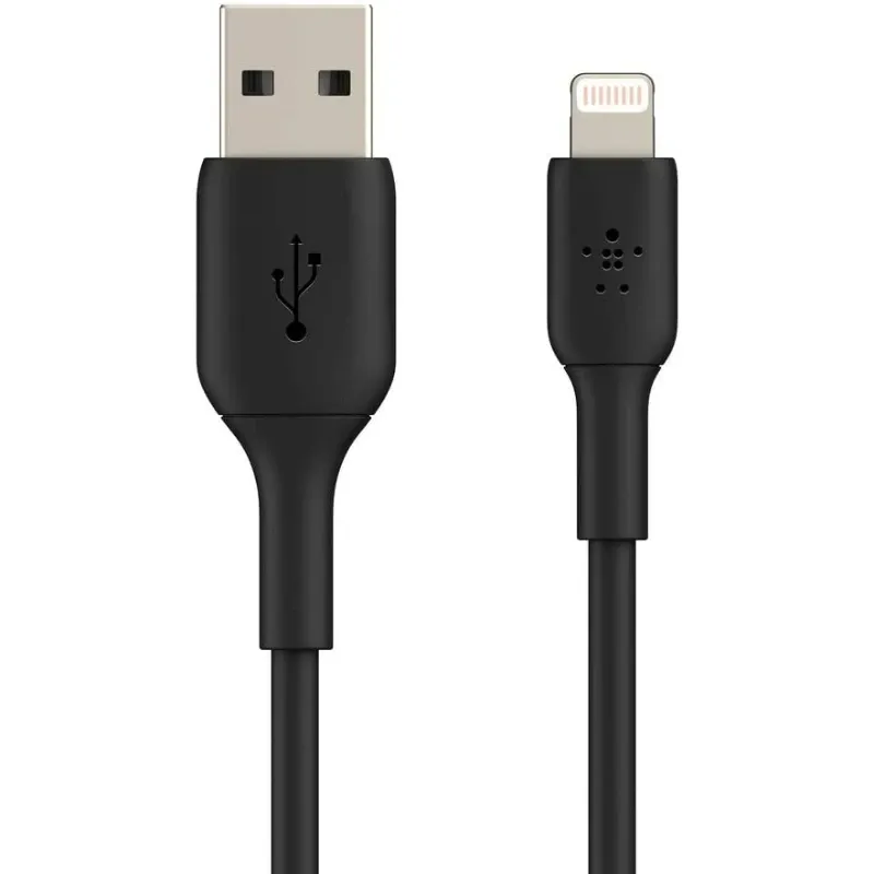 Belkin Boost Charge Usb-a To Lightning Pvc Cable 1 Meter Black