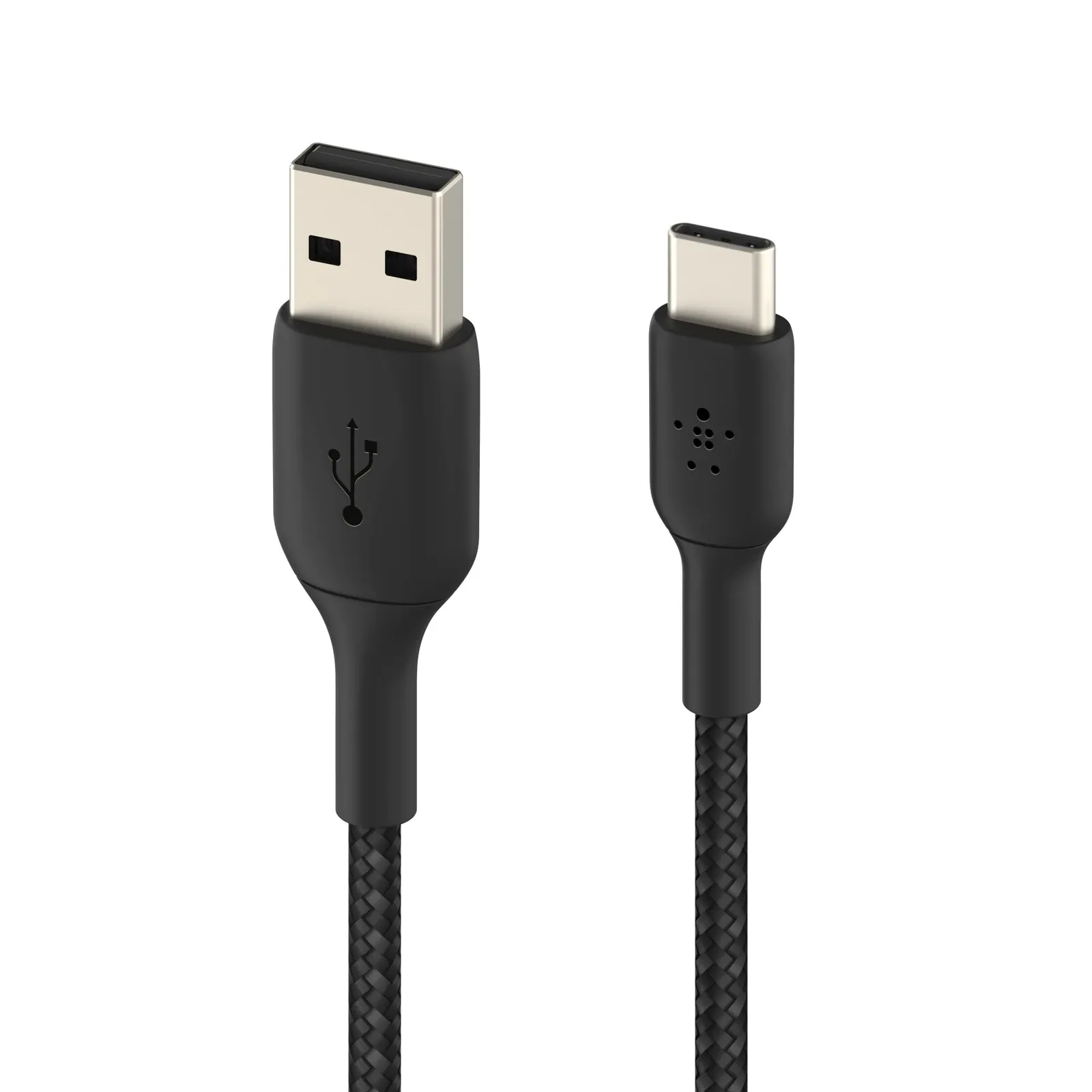 Belkin Boost Charge Usb-c To Usb-a Braided Cable 1 Meter Black