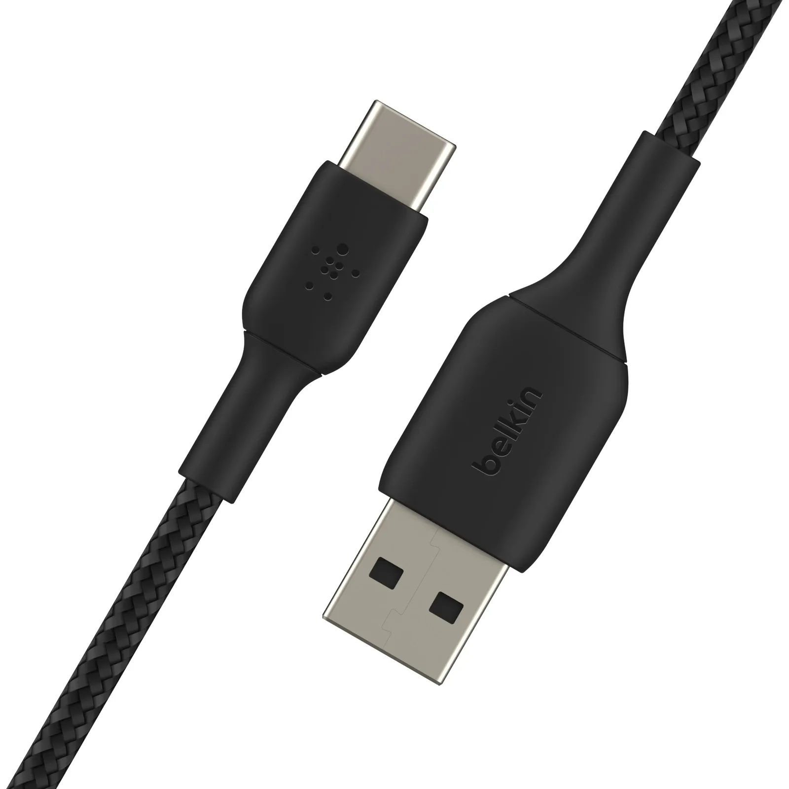 Belkin Boost Charge Usb-c To Usb-a Braided Cable 1 Meter Black