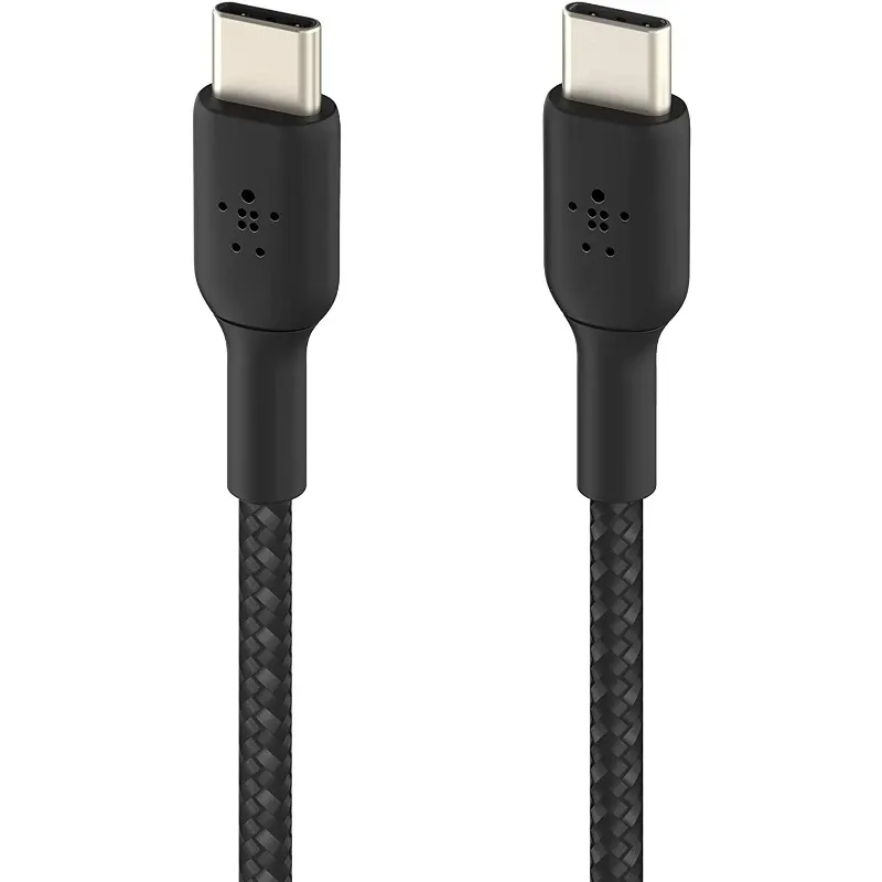 Belkin Boost Charge Usb-c To Usb-c Braided Cable 2 Meter Black