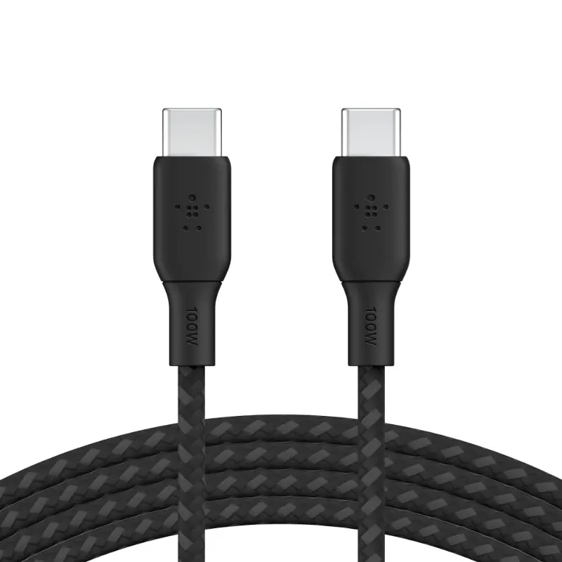 Belkin Boost Charge Usb-c To Usb-c Braided Cable 3 Meter Black