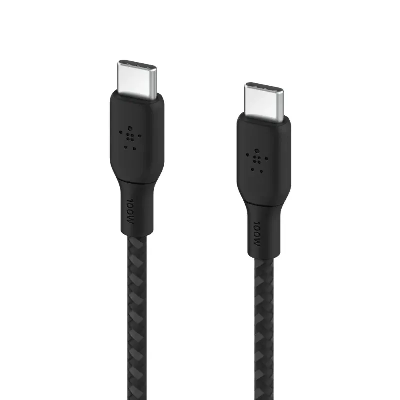 Belkin Boost Charge Usb-c To Usb-c Braided Cable 3 Meter Black