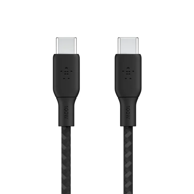 Belkin Boost Charge Usb-c To Usb-c Braided Cable 3 Meter Black