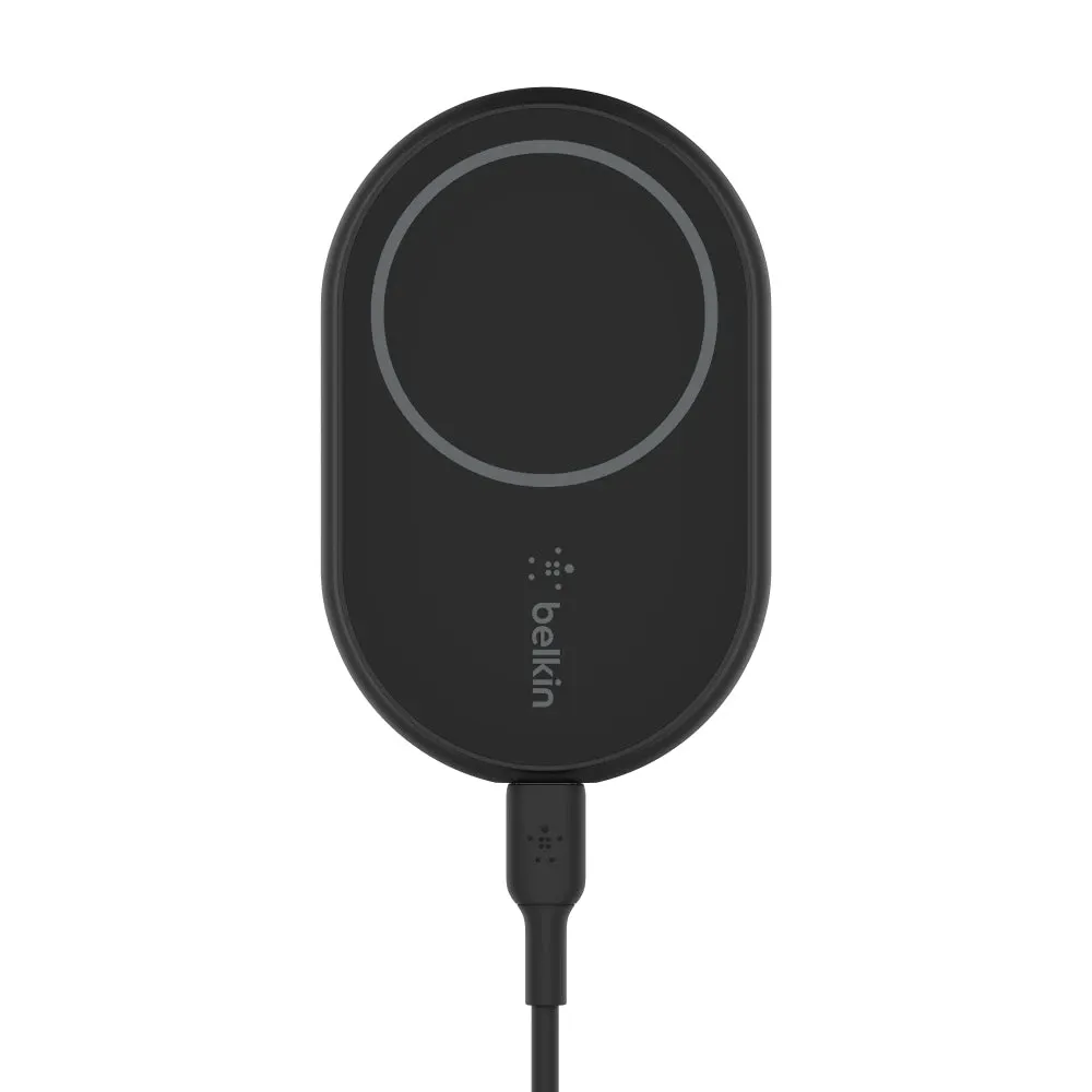 Belkin BoostCharge 10W Magnetic Car Charger for iPhone 13,12 MagSafe-compatible 360° rotation includes USB-C cable and 20W car adapter