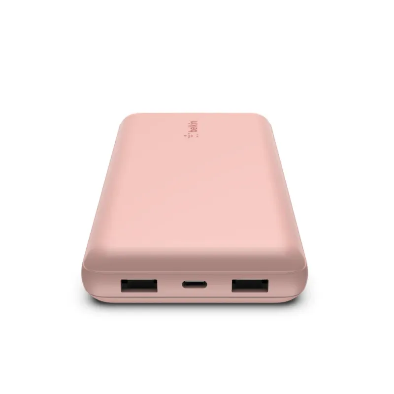 Belkin Boostcharge 20k 15w Powerbank Usb-c 1x And Usb-a 2x Rose Gold
