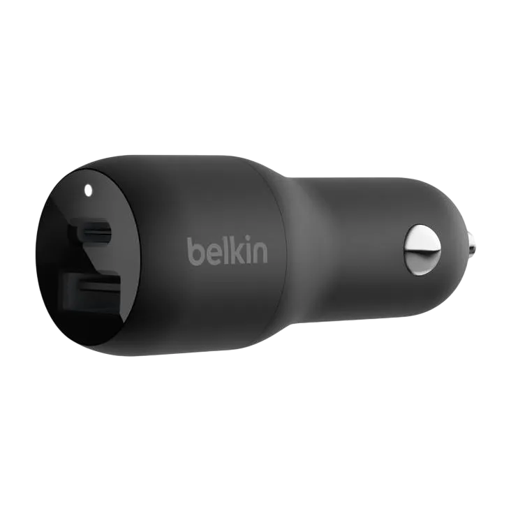Belkin Boostcharge Dual Car Charger With Pps 37w Black Ccb004btbk