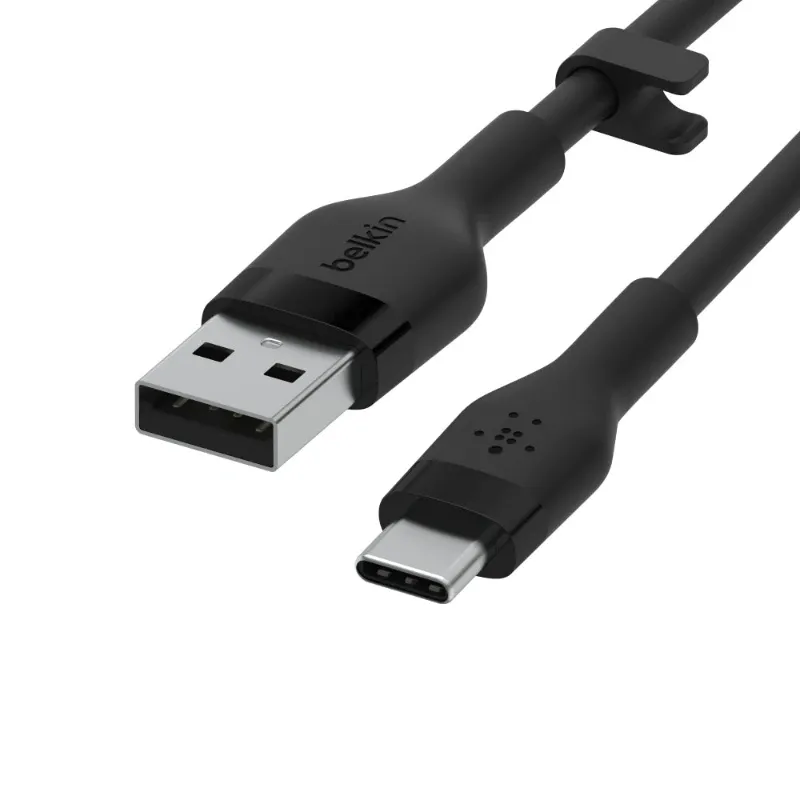 Belkin Boostcharge Flex Usb-a To Usb-c Cable 3 Meters Black
