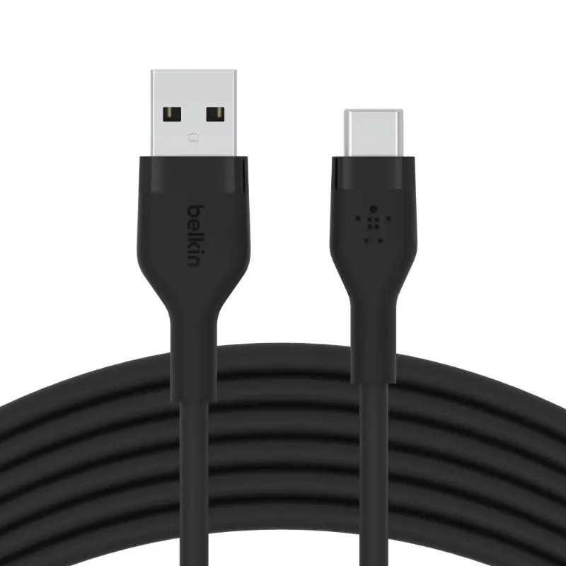 Belkin Boostcharge Flex Usb-a To Usb-c Cable 3 Meters Black