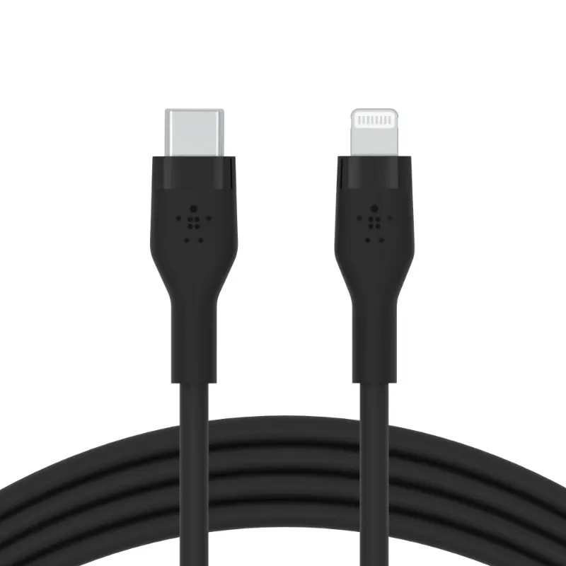 Belkin Boostcharge Flex Usb-c To Lightning Cable 1 Meter Black