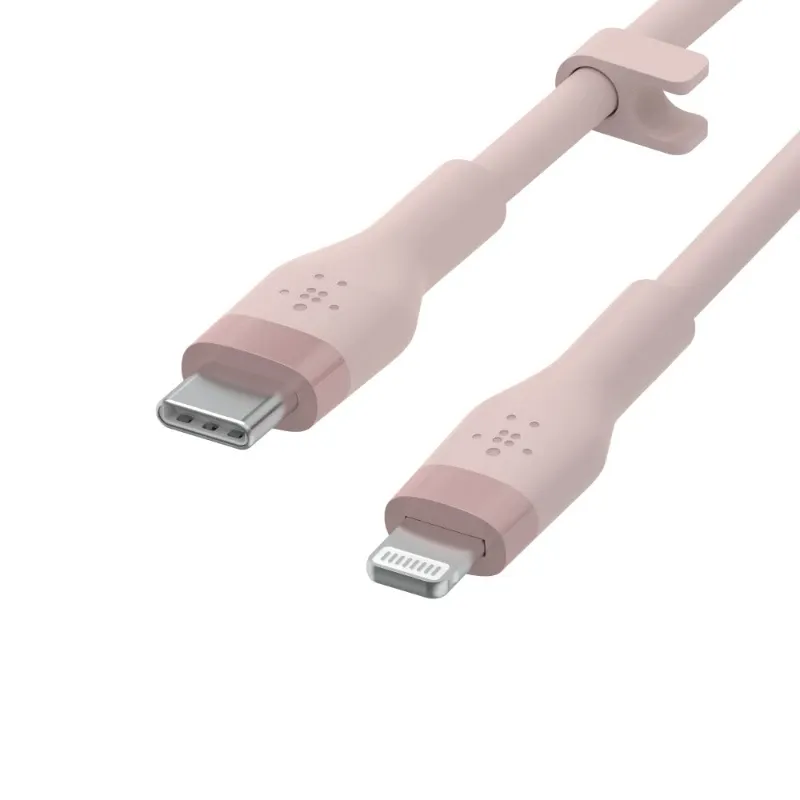 Belkin Boostcharge Flex Usb-c To Lightning Cable 1 Meter Pink