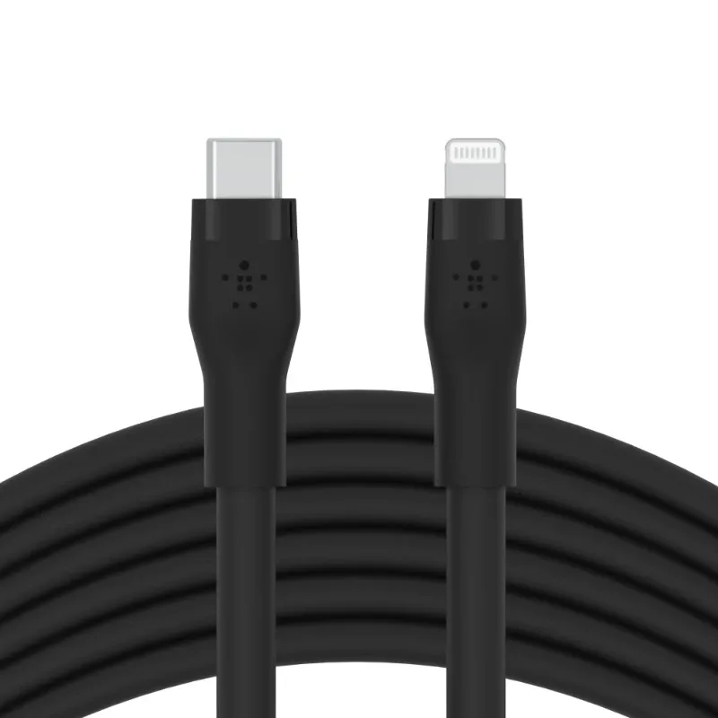 Belkin Boostcharge Flex Usb-c To Lightning Cable 3 Meters Black