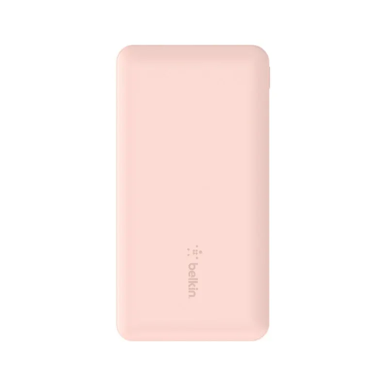 Belkin Boostcharge Power Bank 10k Mah 15w Quick Charge 2x Usb C, 2x Usb-a Ports Rose Gold