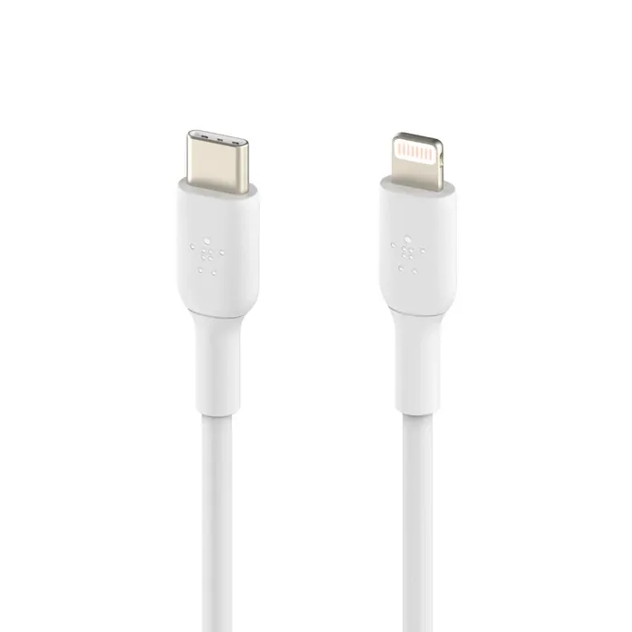 Belkin Boostcharge Usb-c Cable With Lightning Connector 1 Meter White