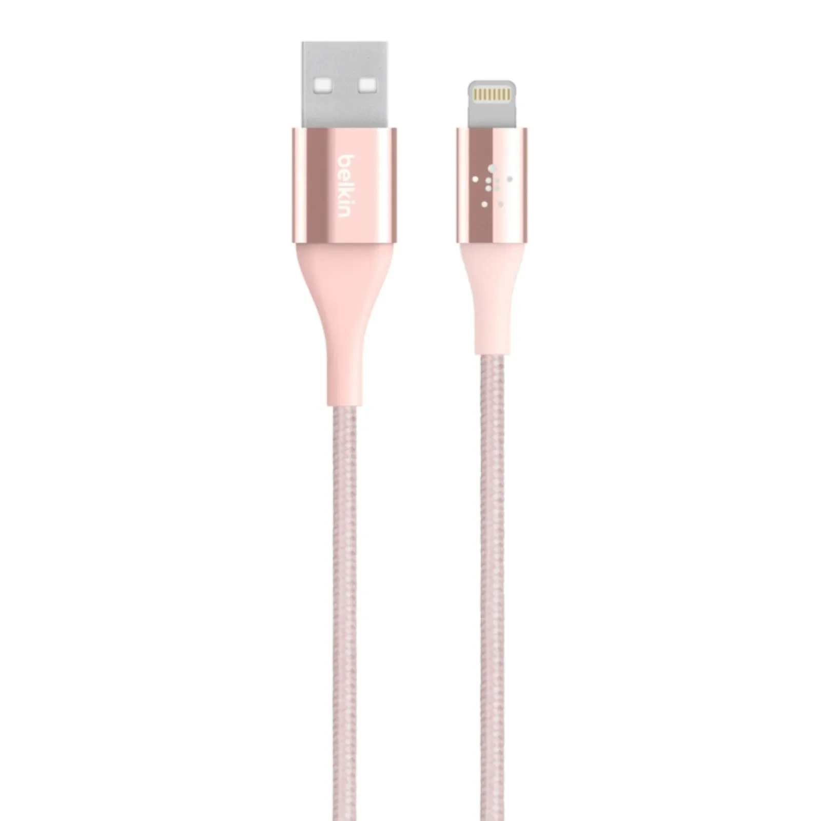 Belkin Ironman Kevlar Enforced Lightning Cable Mfi Approved Rose Gold