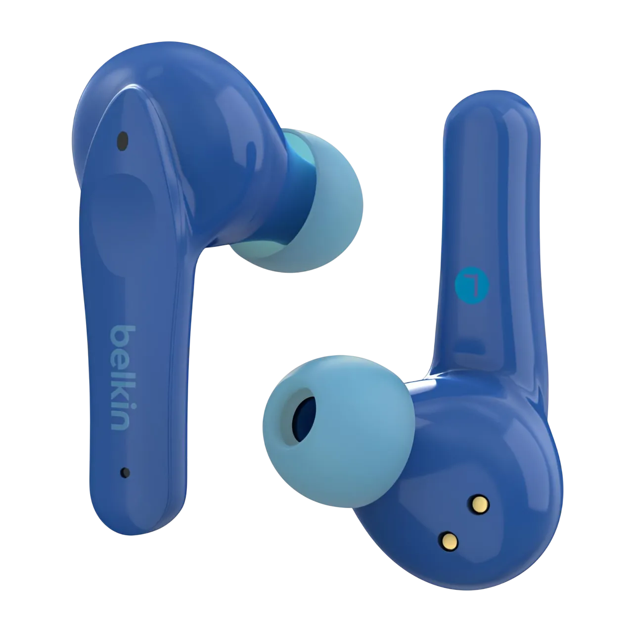 Belkin Soundform Nano True Wireless Earbuds For Kids Blue Pac003btbl