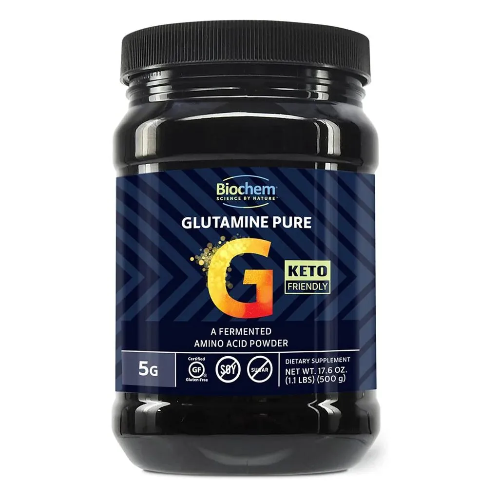 Biochem Glutamine Pure Fermented Amino Acid Powder 500g