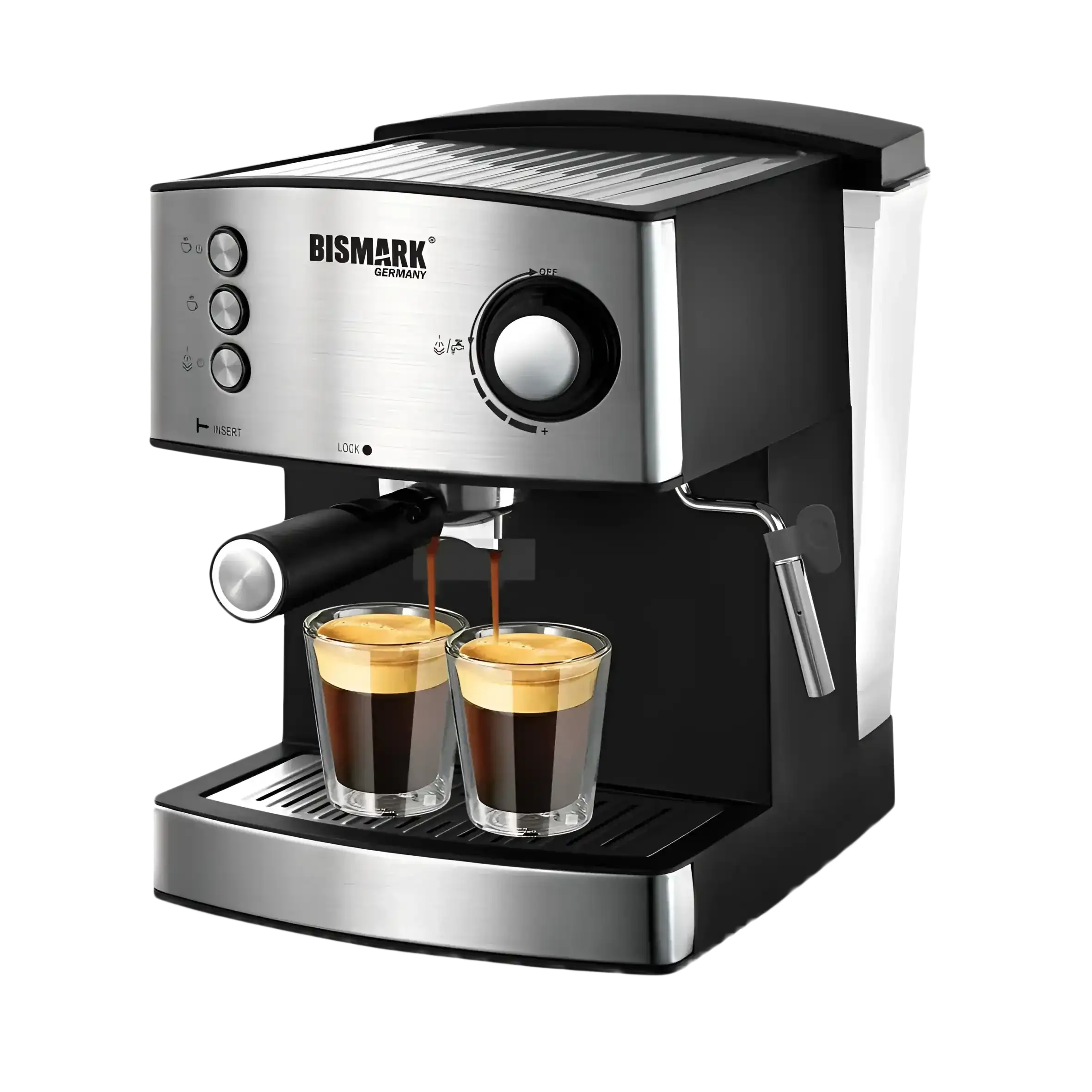 Bismark Coffee Maker 20 bar, 2000W, BM 2228