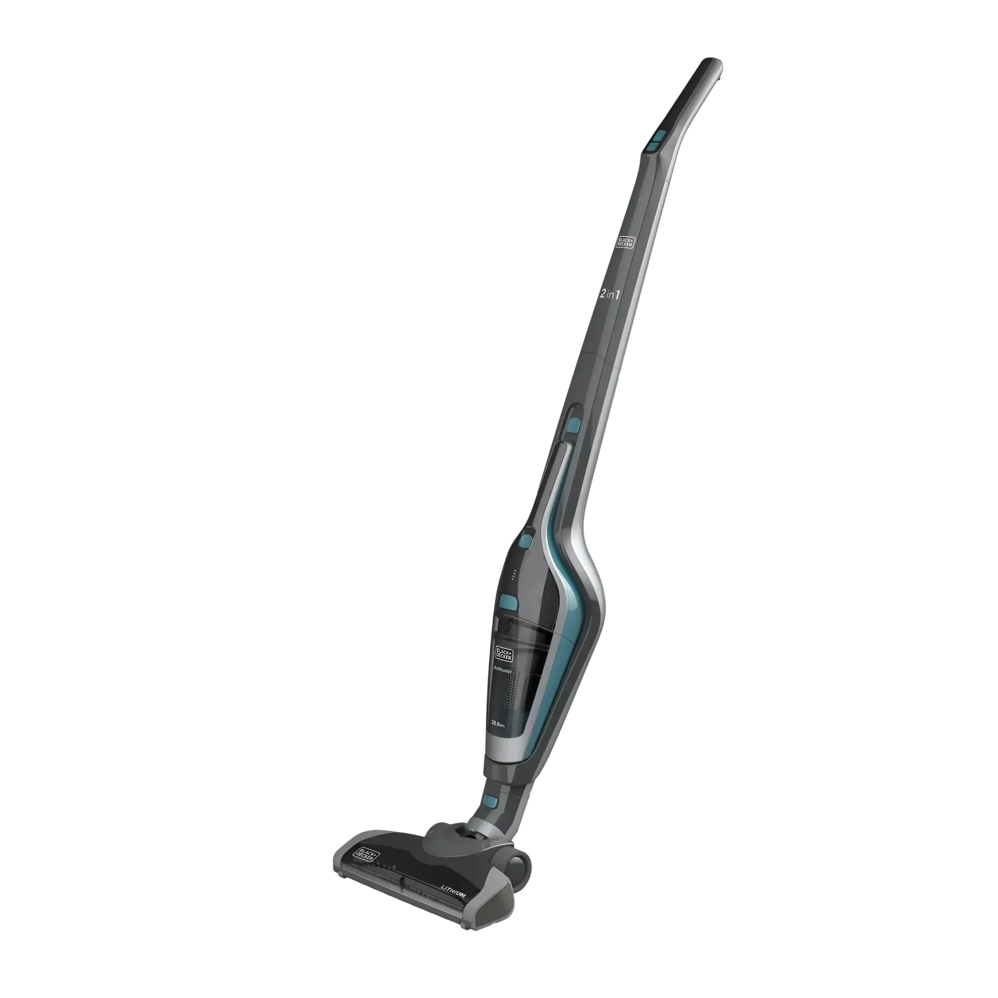 BLACK+DECKER 14.4V 28.8Wh Cordless Stick Vacuum Cleaner, 2Ah Lithium-Ion Battery 2in1 Floor, Detachable Handheld Vacuum, Self Standing Mode and a Dust bowl Capacity 500ml SVA420