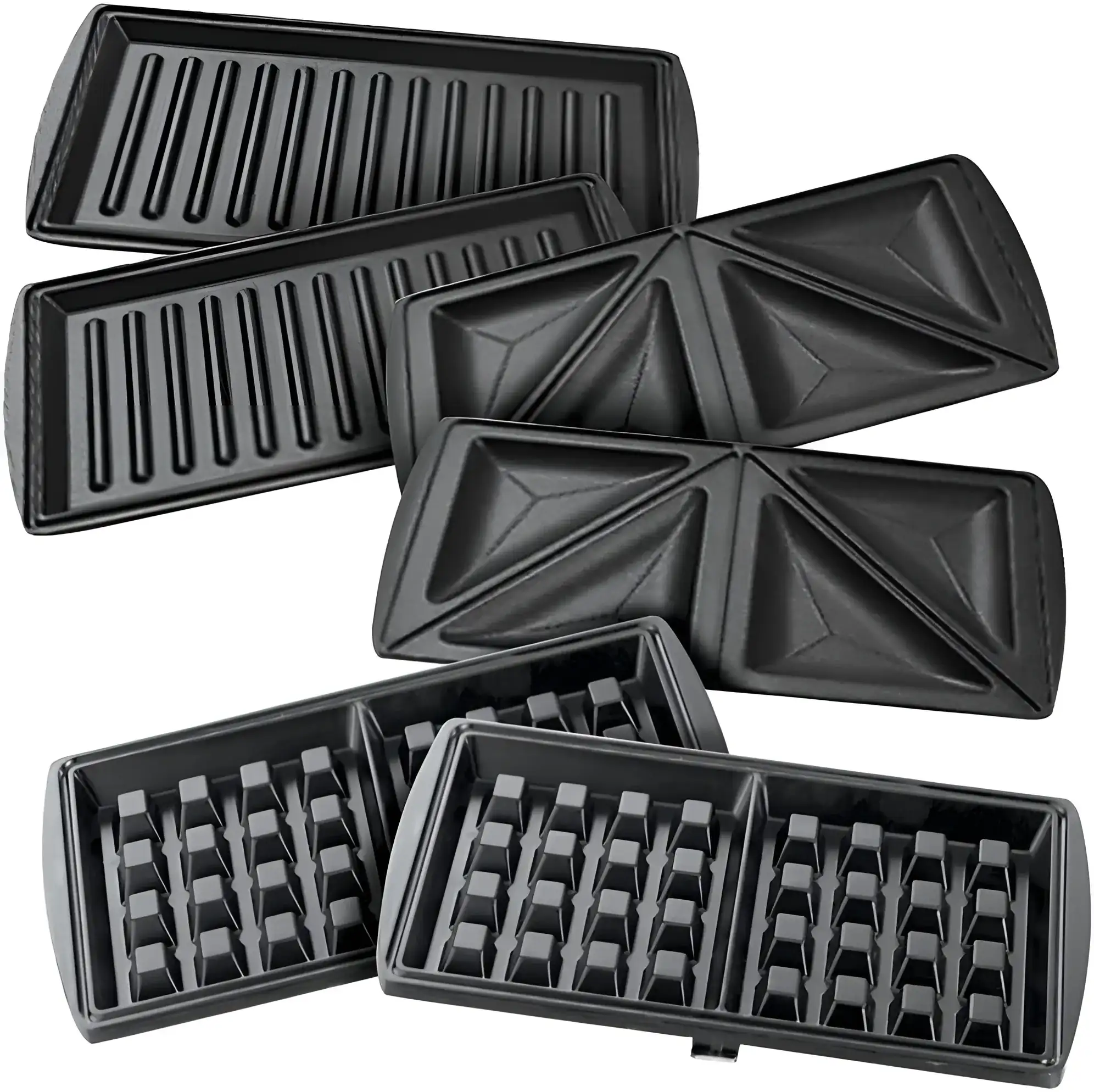 BLACK+DECKER  2 slice Multiplate Sandwich + Grill + Waffle maker