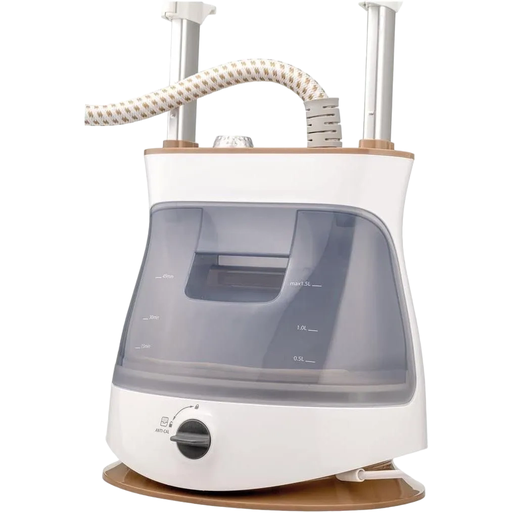Black+Decker Twin Pole Garment Steamer 1.5 Litres 2400 Watts Gst2400-B5
