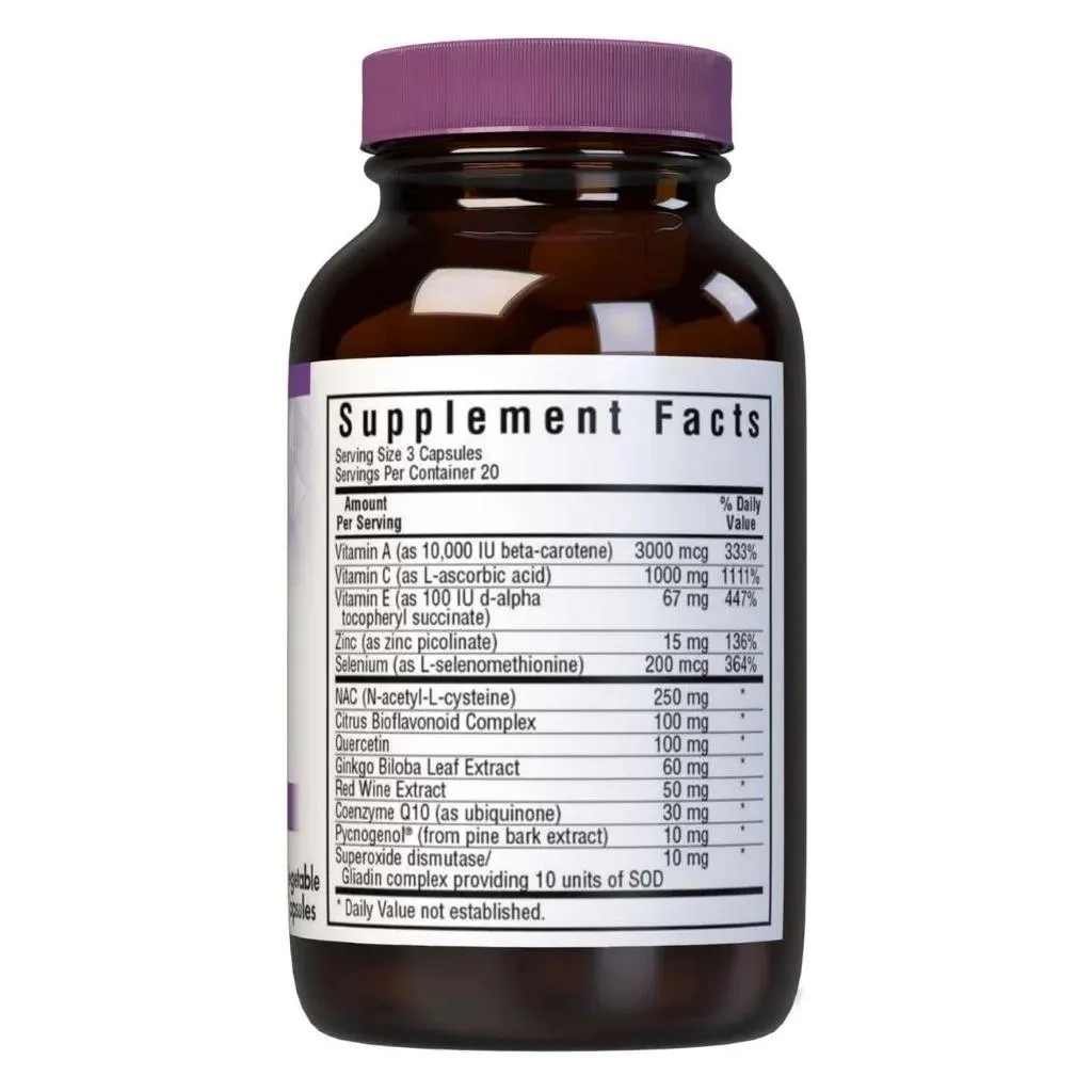 Bluebonnet Super Antioxidant Formula Capsules, Pack Of 60's