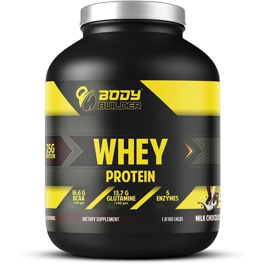 Body Builder 100% Whey Protein Milk Chocolate 4 Lb