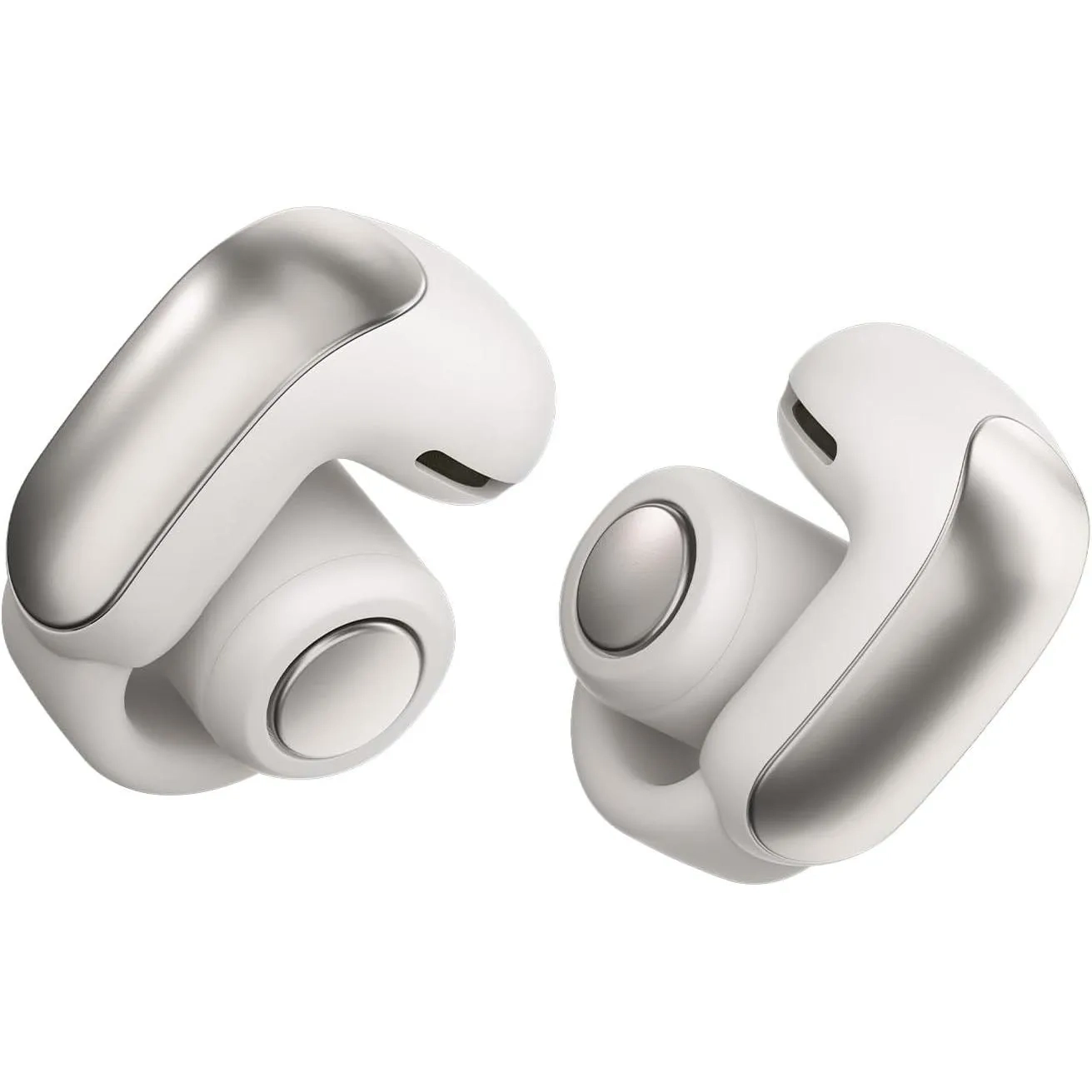 BOSE Ultra Open Earbuds With Openaudio Technology, Open Ear Wireless Earbuds, Up To 48 Hours Of Battery Life, White Smoke