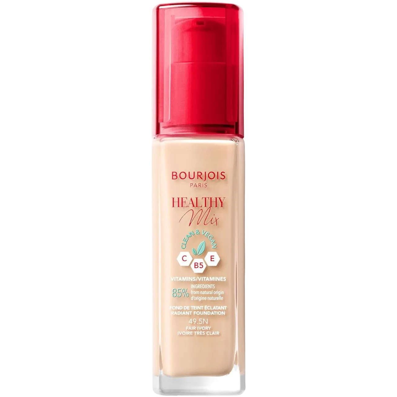 Bourjois Healthy Mix Foundation 49.5N Fair Ivory 30 Ml