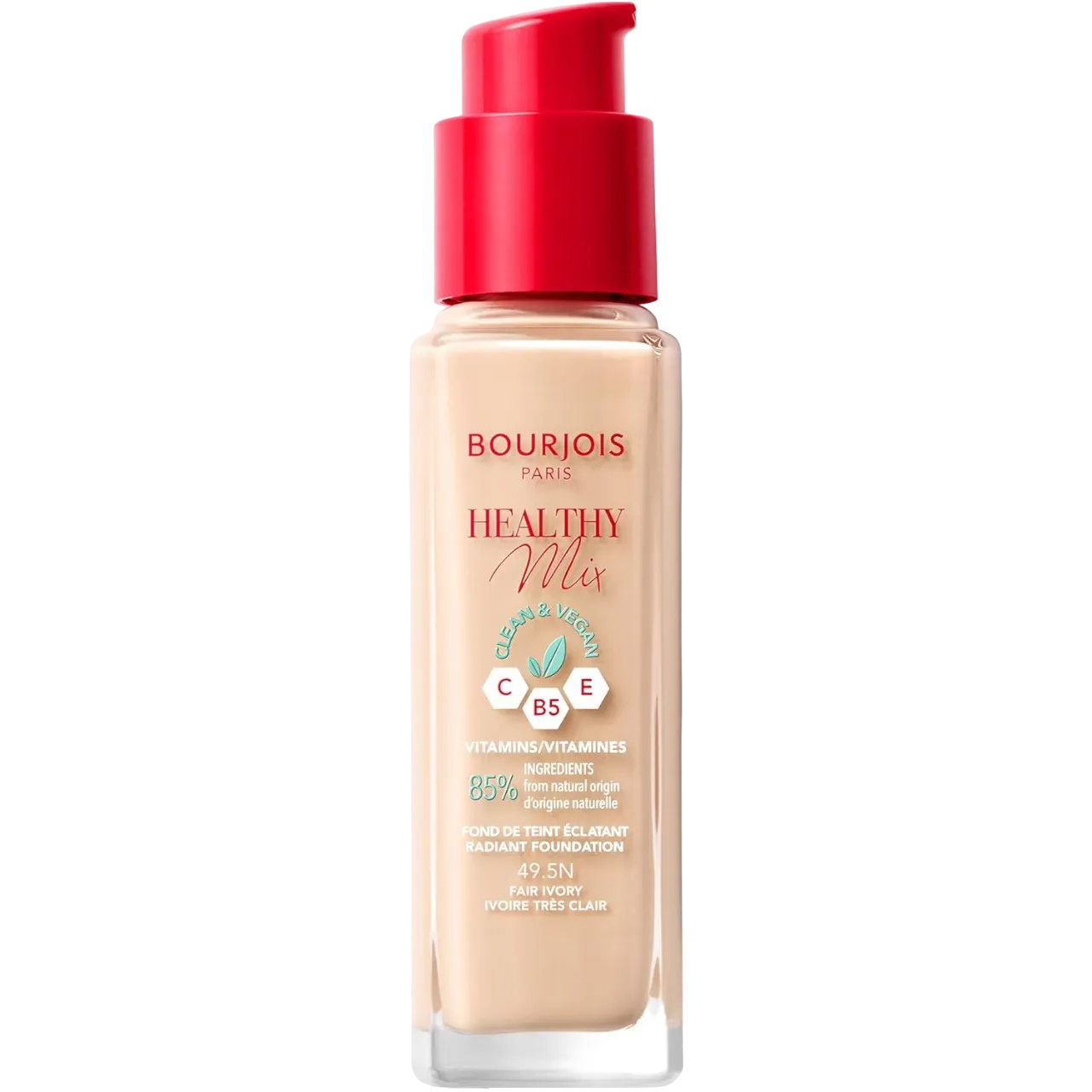 Bourjois Healthy Mix Foundation 49.5N Fair Ivory 30 Ml