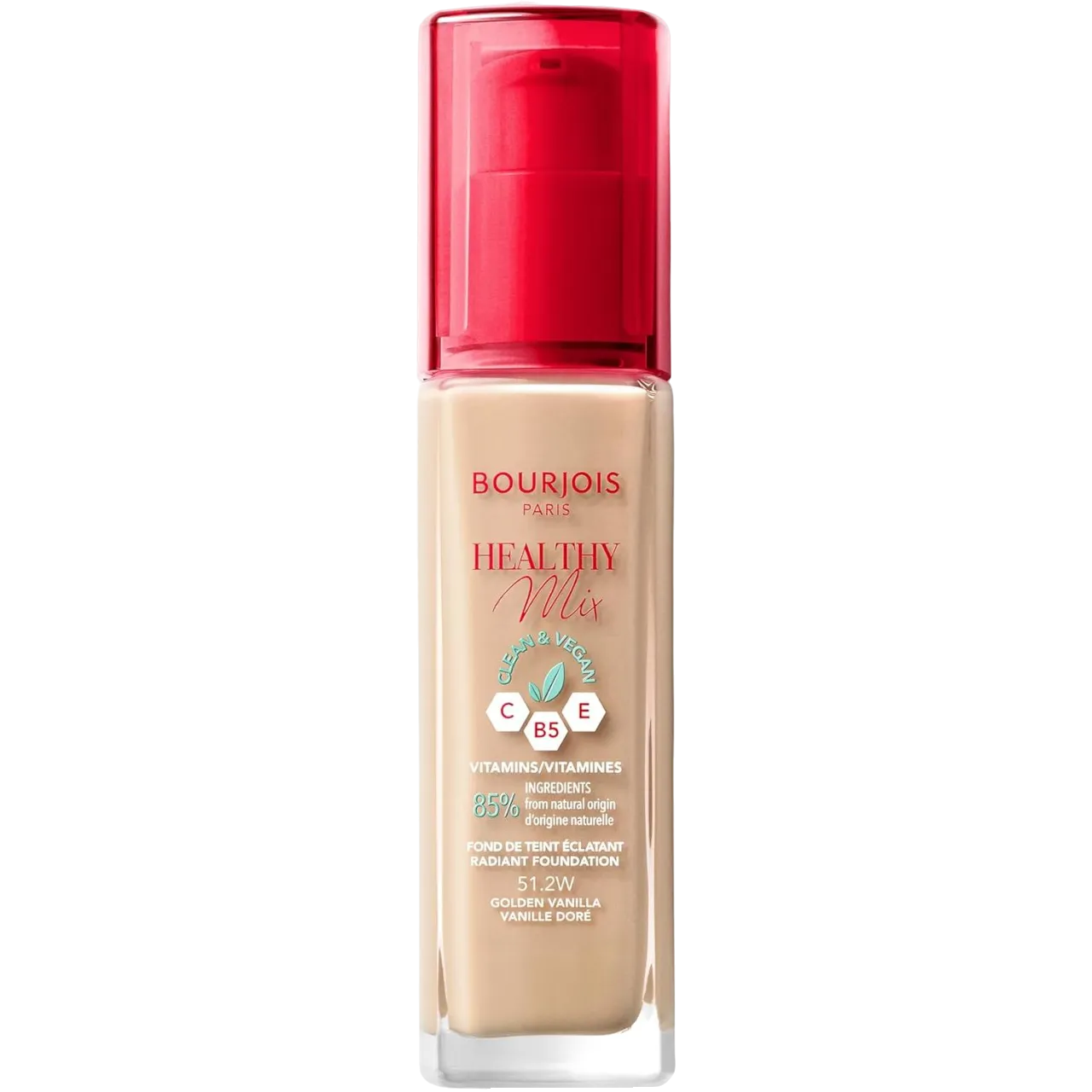 Bourjois Healthy Mix Foundation 51.2W Golden Vanilla 30 Ml