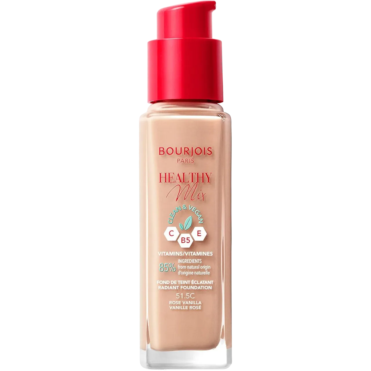 Bourjois Healthy Mix Foundation 51.5C Rose Vanilla 30 Ml