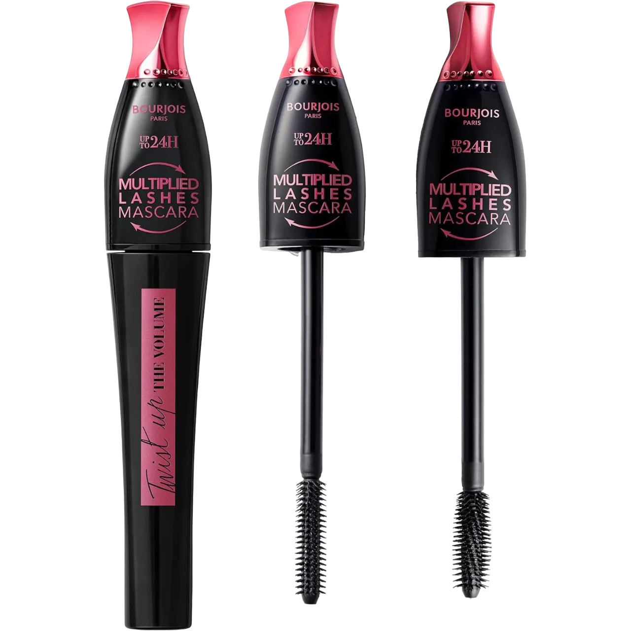 Bourjois Twist Up The Volume Mascara Up To 24h 004 Black 8 Ml