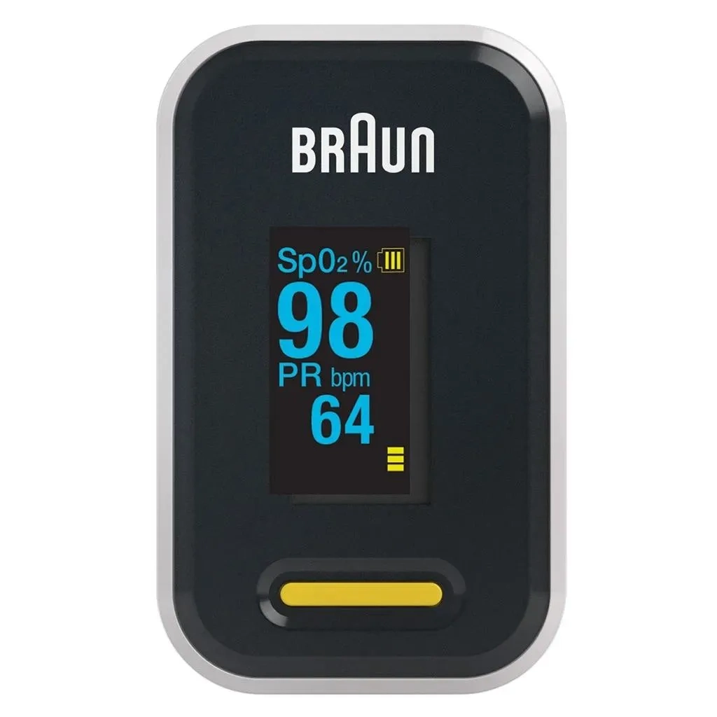 Braun Fingertip Pulse Oximeter Yk81ceu