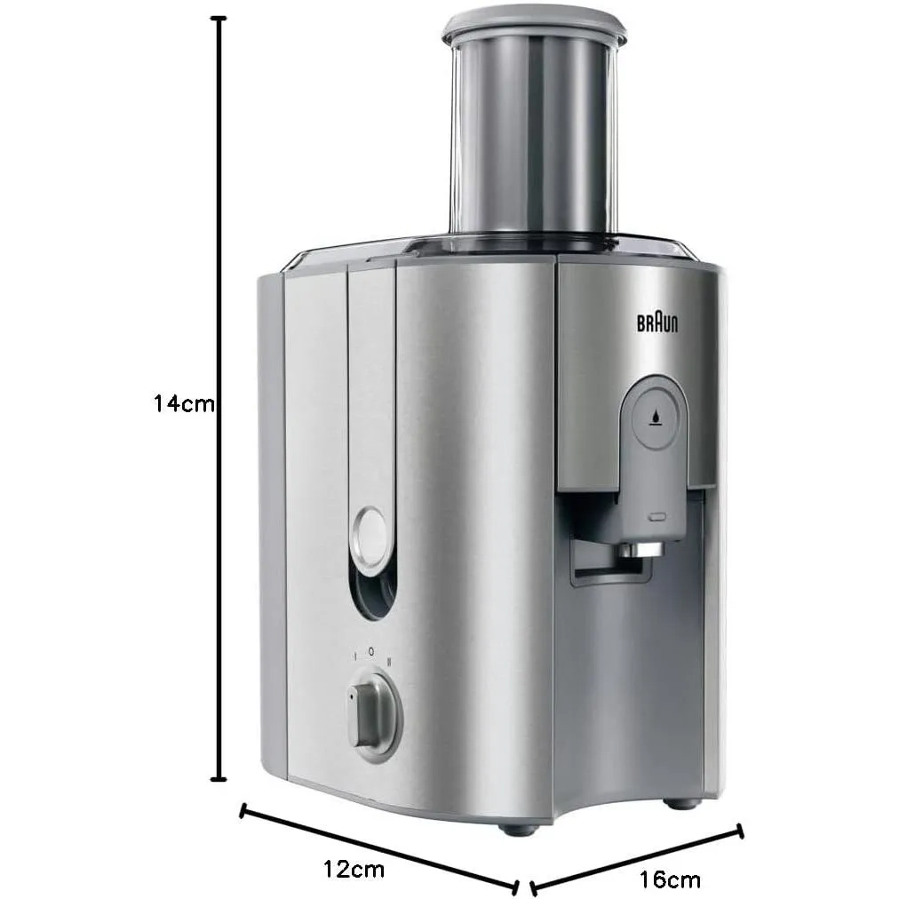 Braun Juice Extractor, Silver, 75 Mm, J700"